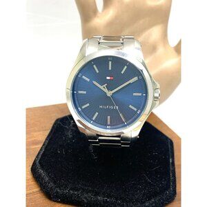 Tommy Hilfiger Men's Watch 1710670 Quartz Blue Dial Silver Stainless Steel 42mm